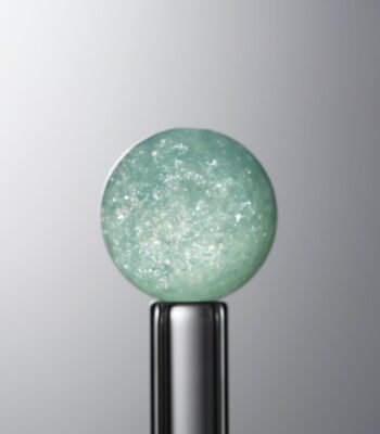 Blue & Green Mica Crystal loose bead (11mm) for shimmering handmade jewelry and DIY bracelet supplies 4