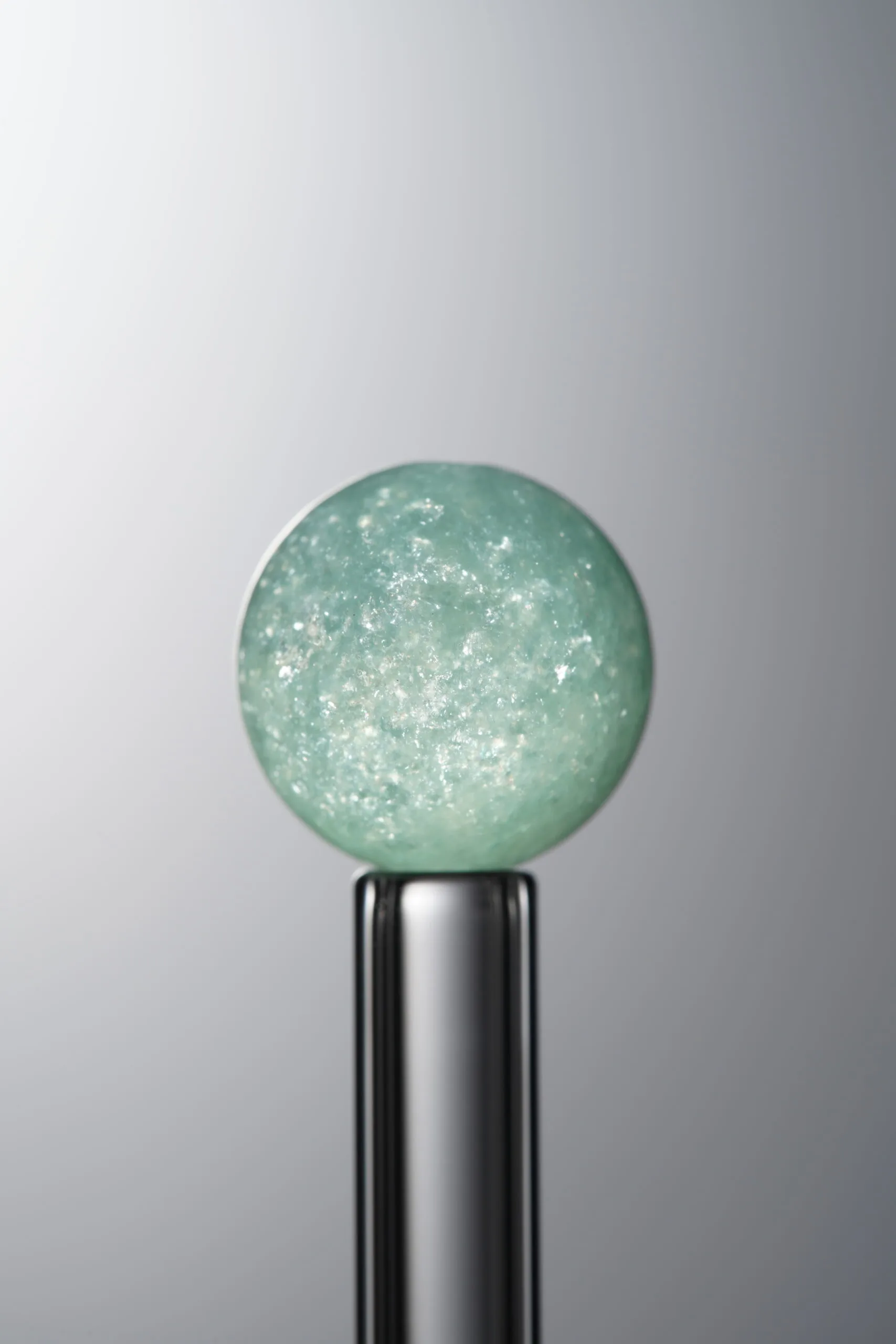 Blue & Green Mica Crystal loose bead (11mm) for shimmering handmade jewelry and DIY bracelet supplies 4