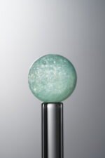 Blue & Green Mica Crystal loose bead (11mm) for shimmering handmade jewelry and DIY bracelet supplies 3