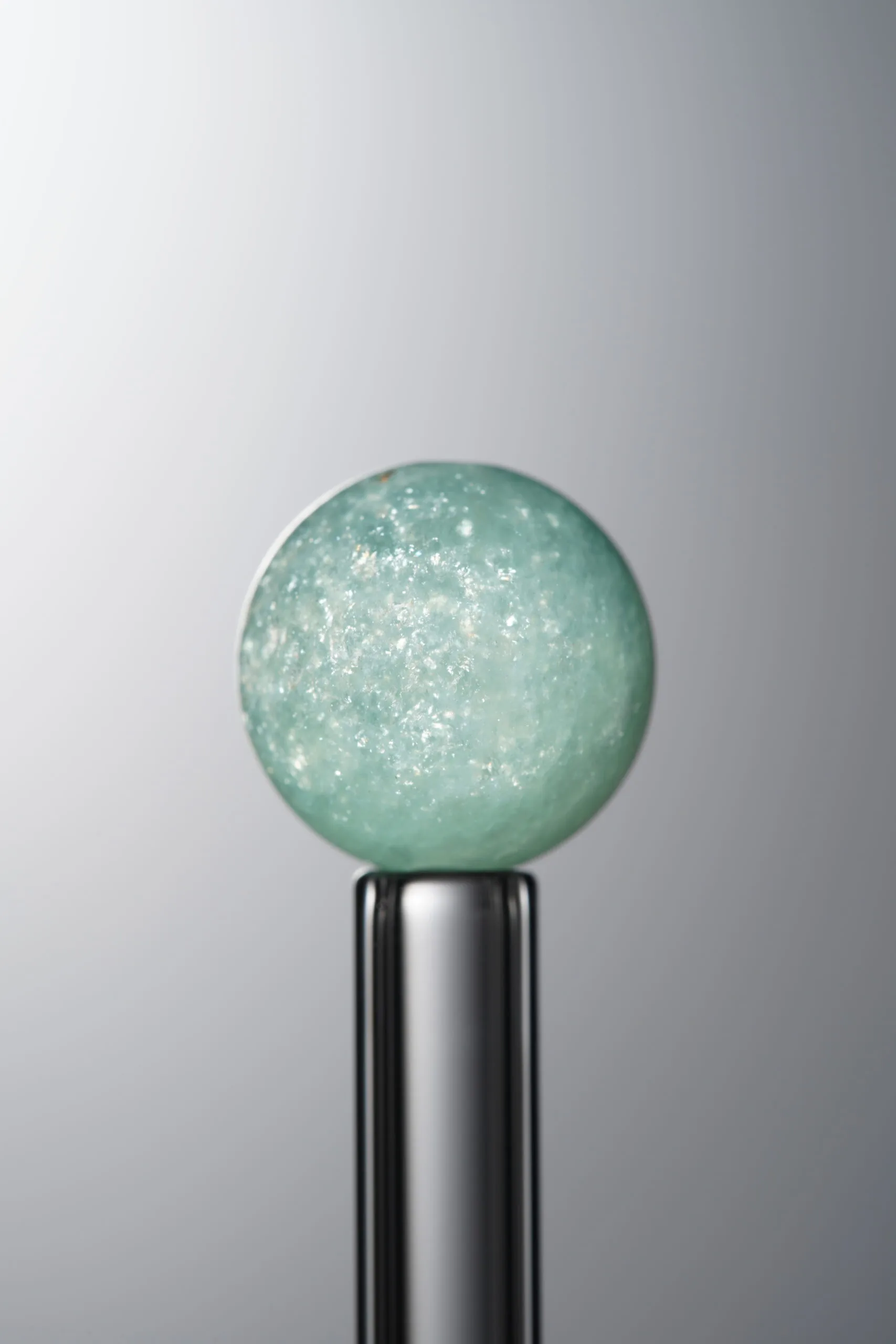 Blue & Green Mica Crystal loose bead (11mm) for shimmering handmade jewelry and DIY bracelet supplies 3