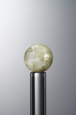 Mica Crystal-Green-9mm Natural Gemstone Bead