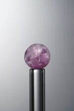 Mica Crystal-Purple-9mm Natural Gemstone Bead