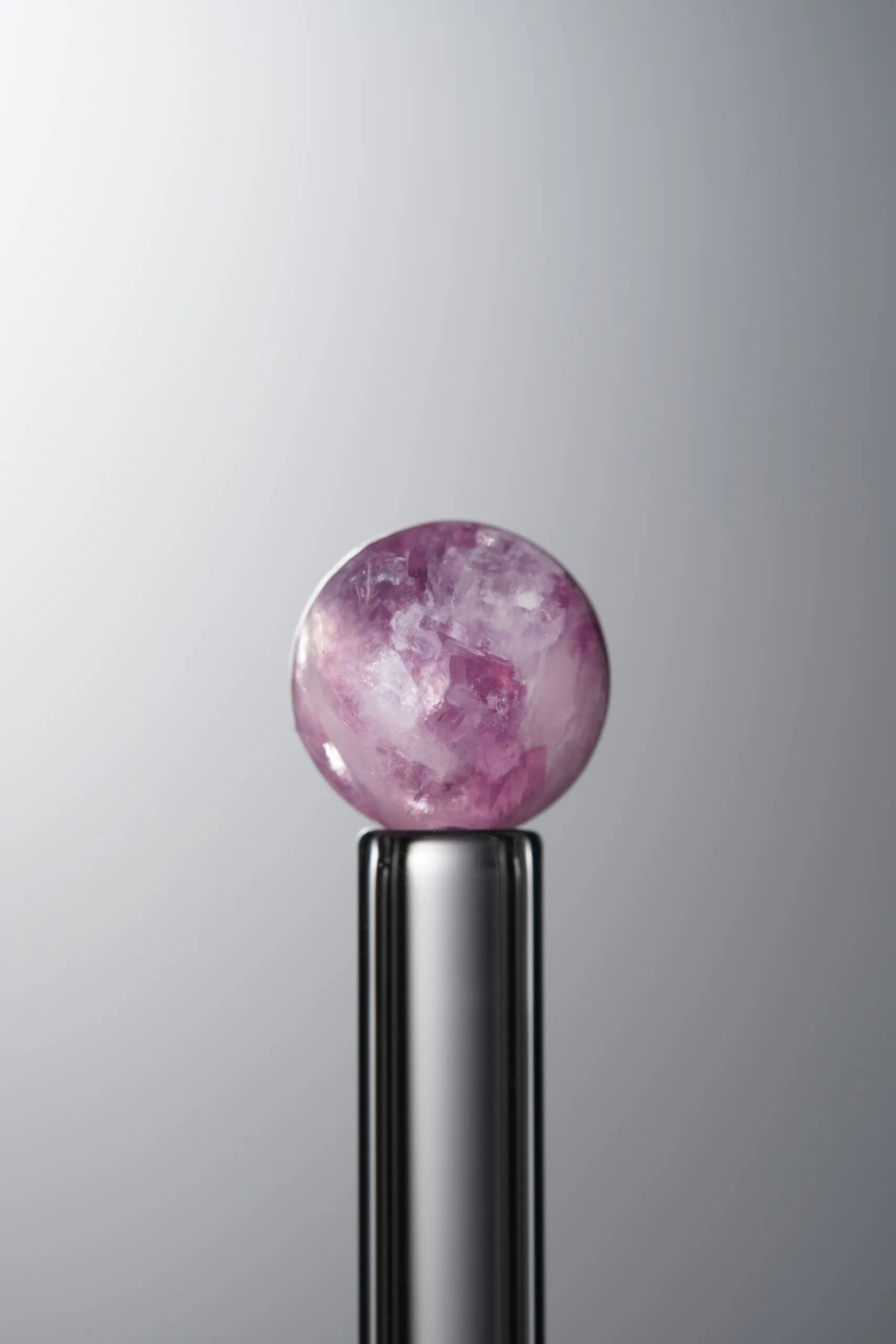 Mica Crystal-Purple-9mm Natural Gemstone Bead - Image 4