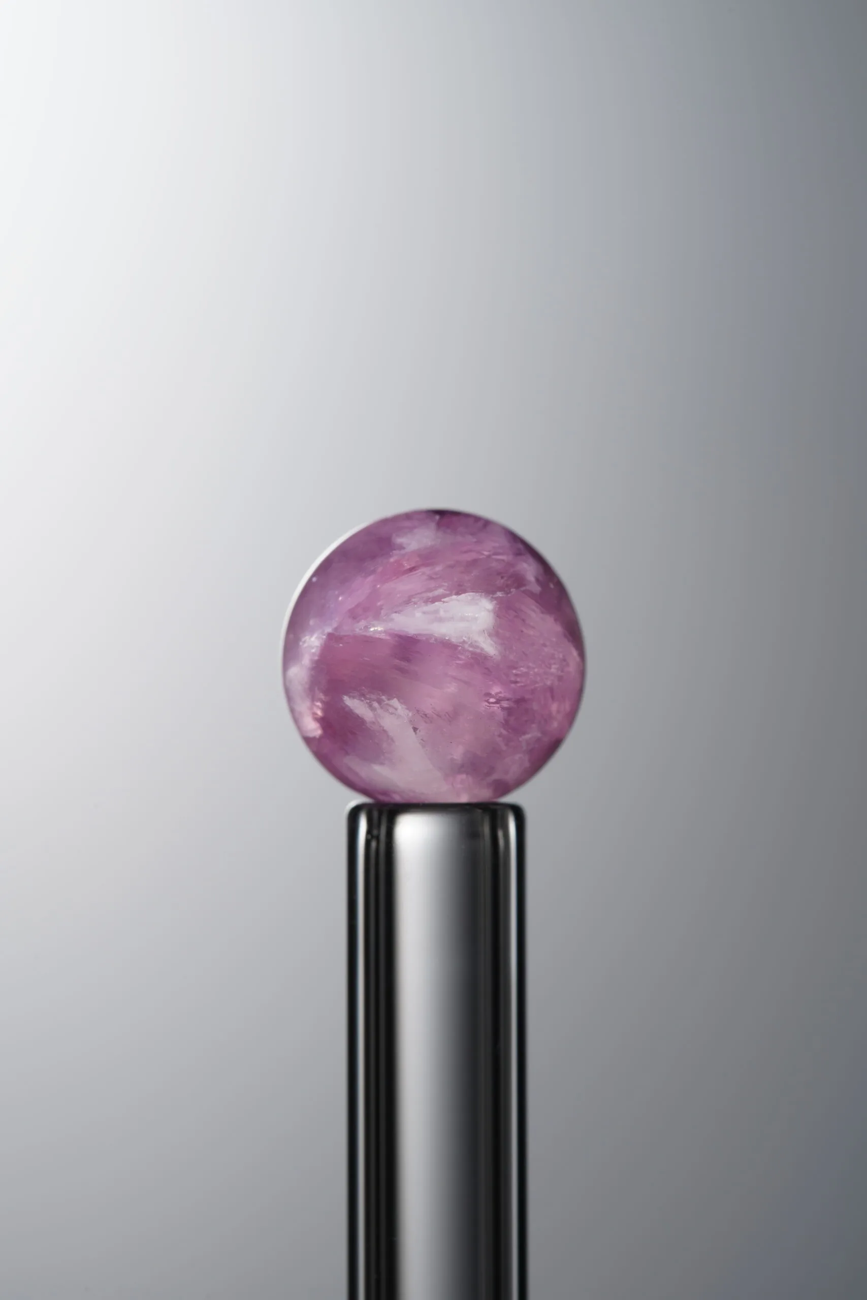 Mica Crystal-Purple-9mm Natural Gemstone Bead - Image 3