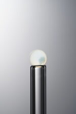 Mother of Pearl-White-5mm Natural Gemstone Bead - Image 4