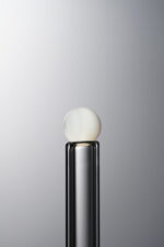 Mother of Pearl-White-5mm Natural Gemstone Bead - Image 3