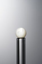 Mother of Pearl-White-6mm Natural Gemstone Bead - Image 4