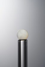 Mother of Pearl-White-6mm Natural Gemstone Bead - Image 2