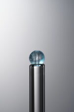Aquamarine-Blue-5mm Natural Gemstone Bead - Image 4