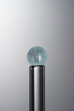 Aquamarine-Blue-6mm Natural Gemstone Bead - Image 3