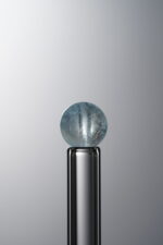 Aquamarine-Blue-7mm Natural Gemstone Bead - Image 3
