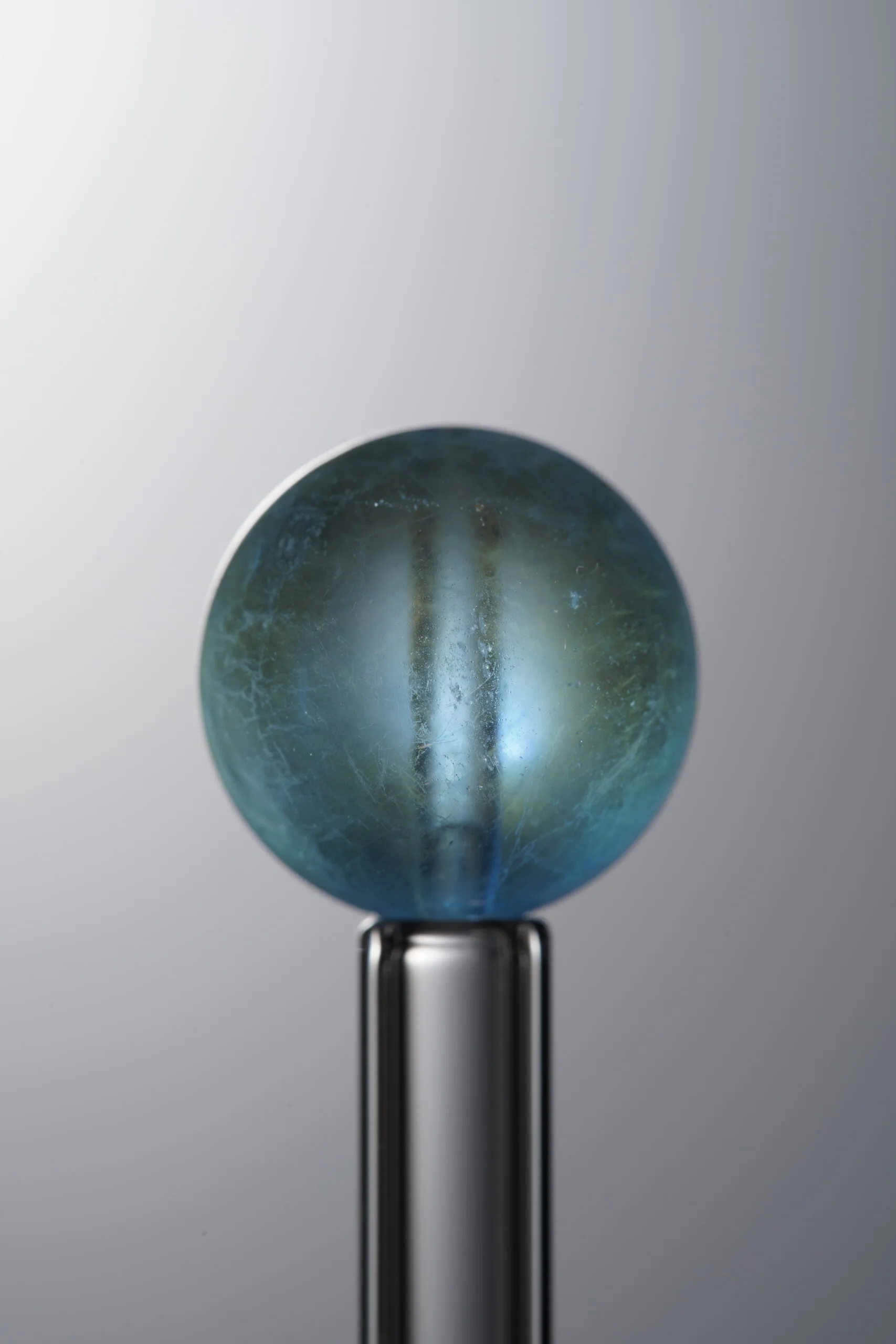 Aquamarine-Blue-13mm Natural Gemstone Bead - Image 4