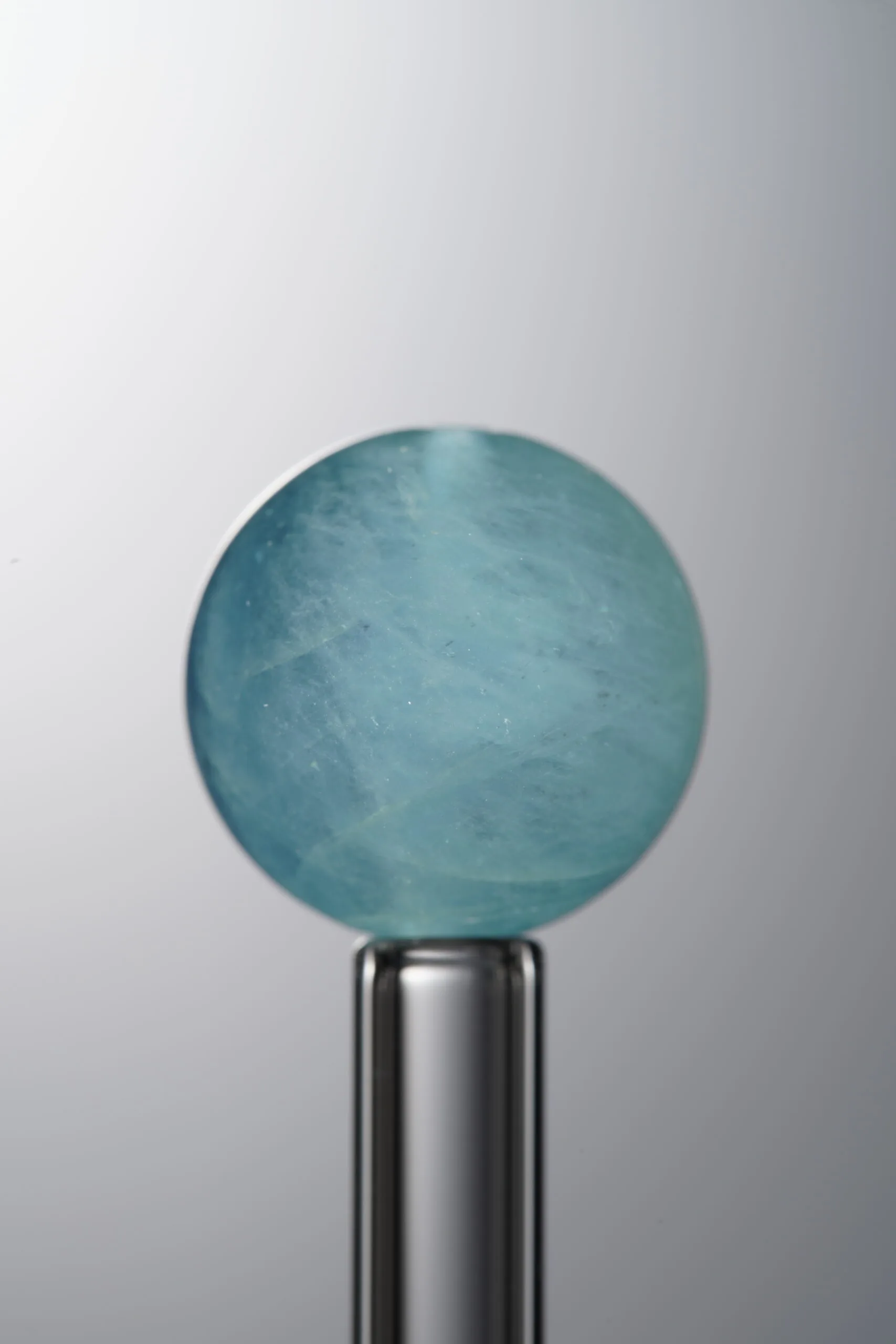 Aquamarine-Blue-14mm Natural Gemstone Bead - Image 4