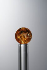 Amber-Yellow-9mm Natural Gemstone Bead