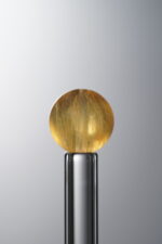 Fluorite-Yellow-9mm Natural Gemstone Bead