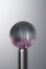 Fluorite-Green&Purple-14mm Natural Gemstone Bead - Image 2