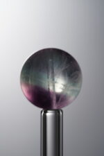 Fluorite-Green&Purple-14mm Natural Gemstone Bead - Image 4
