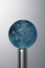 Fluorite-Blue-15mm Natural Gemstone Bead