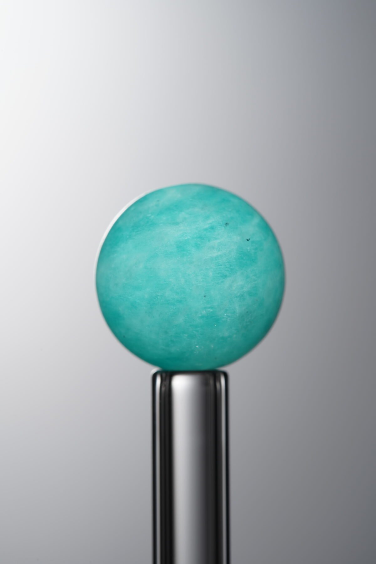 Green Amazonite loose natural stone bead (12mm) for positive energy handmade jewelry and DIY crafts 2