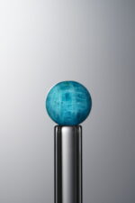 Apatite-Blue-8mm Natural Gemstone Bead - Image 2