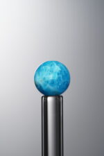 Apatite-Blue-8mm Natural Gemstone Bead - Image 4