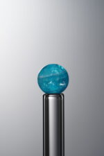 Apatite-Blue-7mm Natural Gemstone Bead