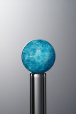 Apatite-Blue-10mm Natural Gemstone Bead - Image 3