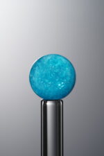 Apatite-Blue-10mm Natural Gemstone Bead - Image 2