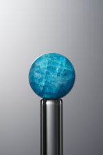 Apatite-Blue-10mm Natural Gemstone Bead