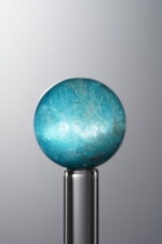 Apatite-Blue-13mm Natural Gemstone Bead - Image 2