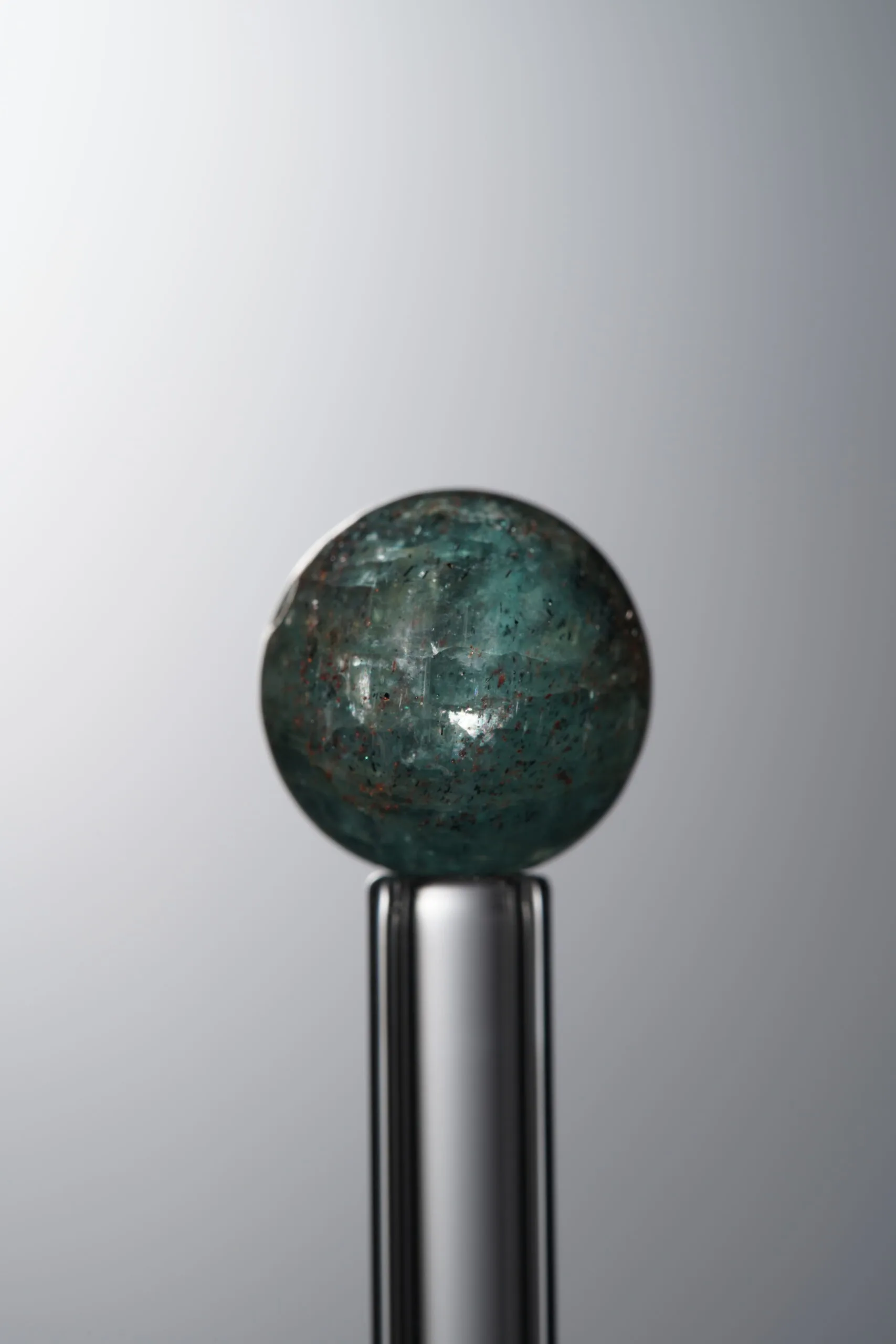 Kyanite-Green-11mm Natural Gemstone Bead - Image 4