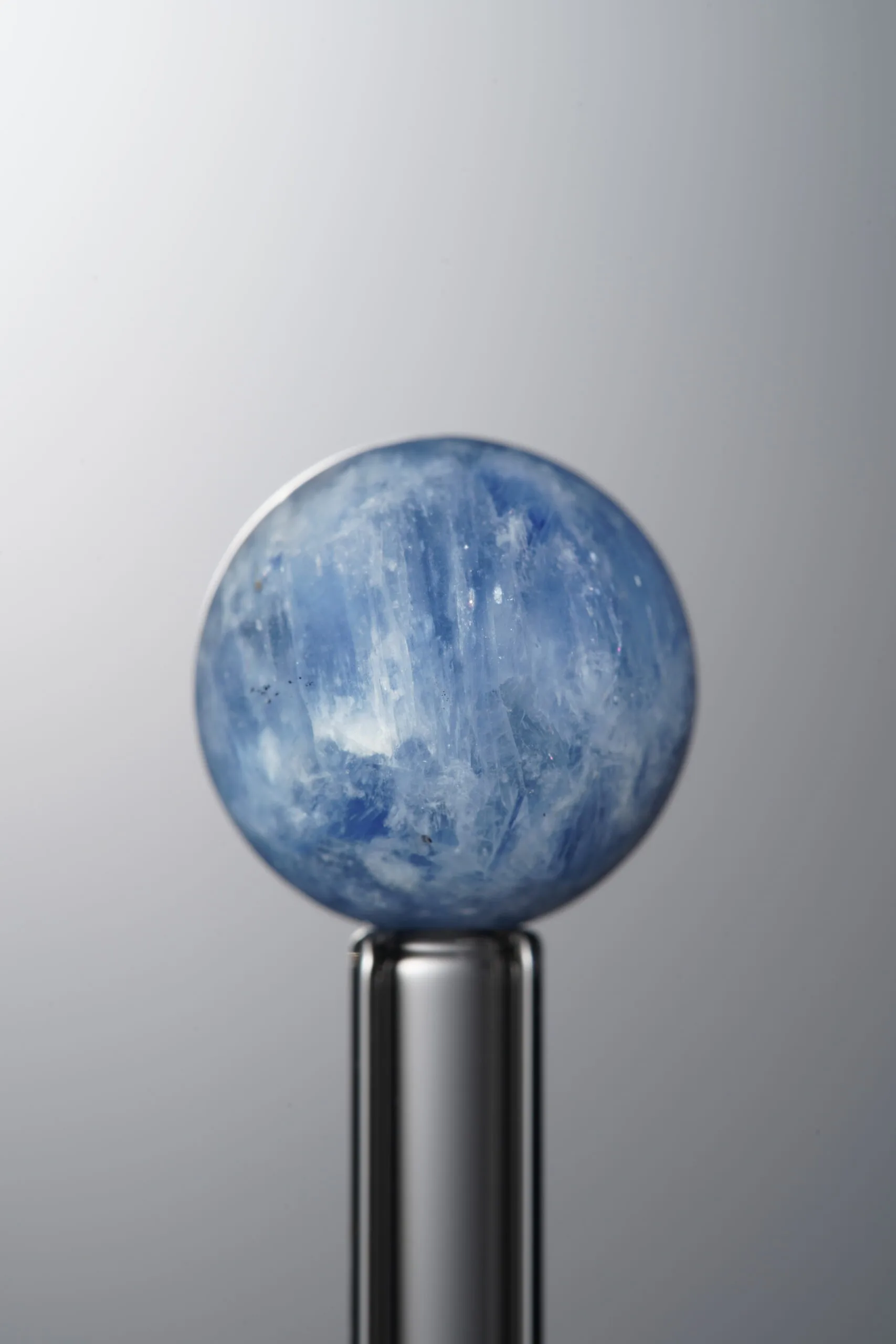 Kyanite-Blue-13mm Natural Gemstone Bead - Image 1
