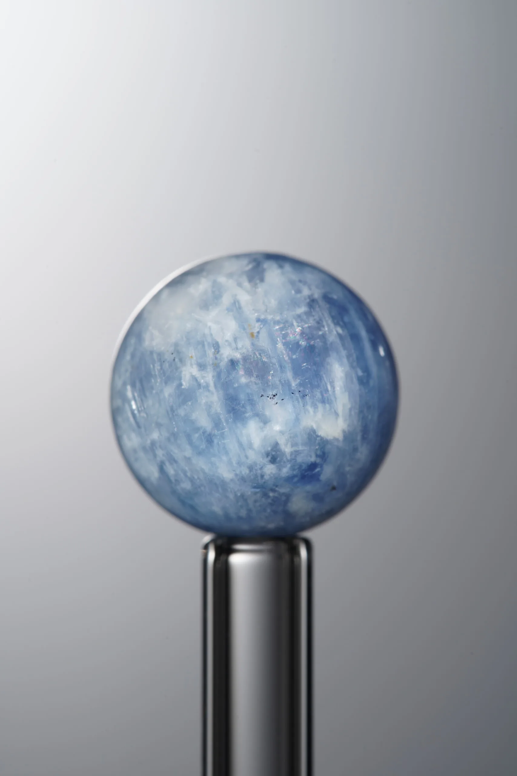 Kyanite-Blue-13mm Natural Gemstone Bead - Image 2
