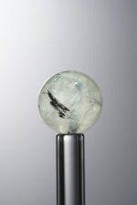 Prehnite-Green-11mm Natural Gemstone Bead - Image 2