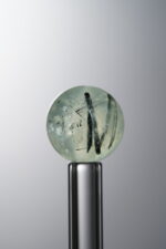 Prehnite-Green-11mm Natural Gemstone Bead