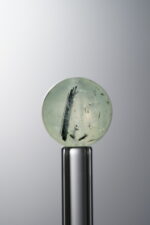 Prehnite-Green-11mm Natural Gemstone Bead - Image 4