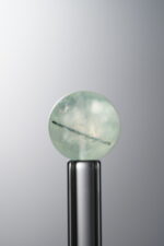 Prehnite-Green-11mm Natural Gemstone Bead - Image 2