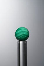 Malachite-Green-8mm Natural Gemstone Bead - Image 3