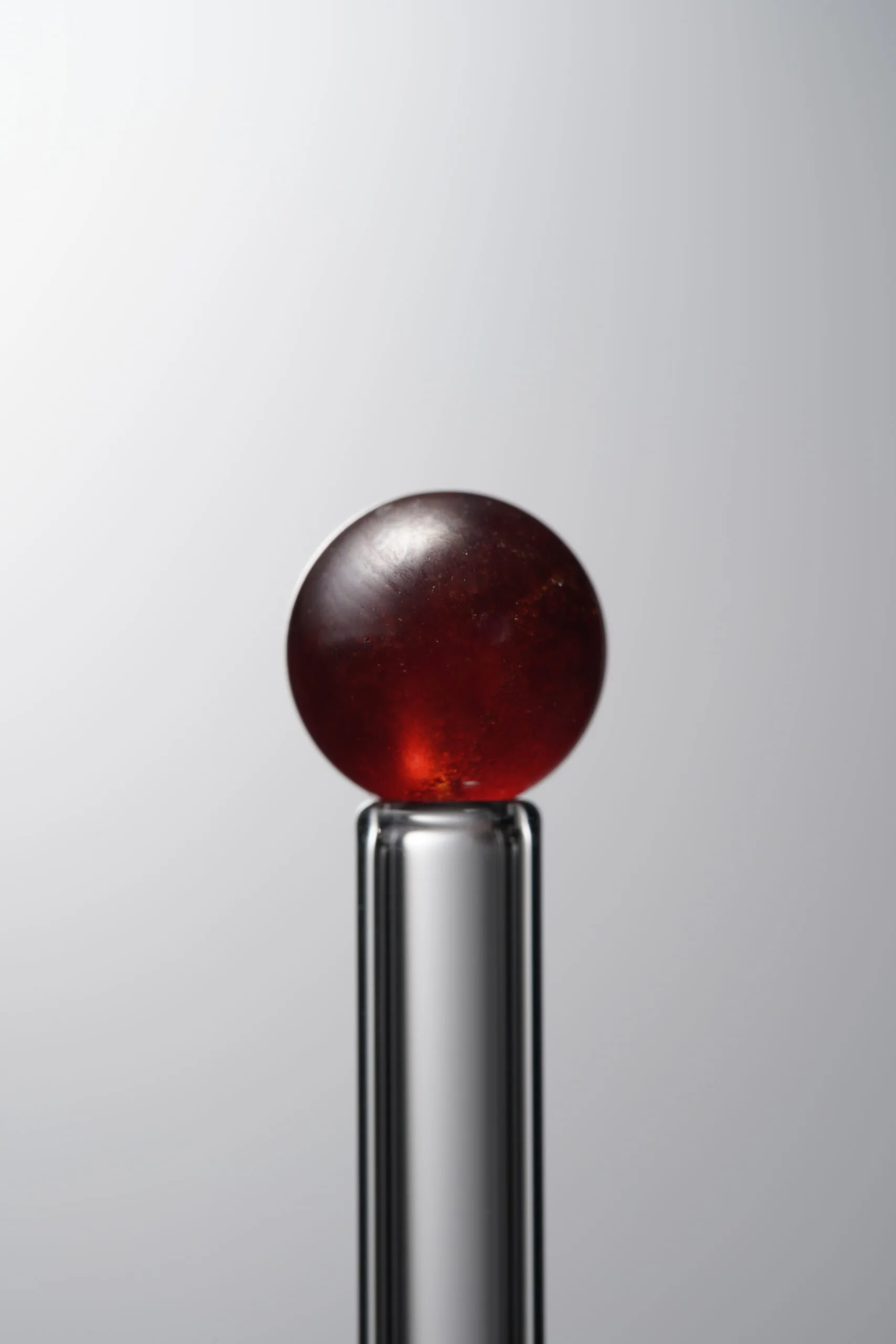Garnet-Red-8mm Natural Gemstone Bead - Image 4