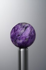 Charoite-Purple-13mm Natural Gemstone Bead - Image 2