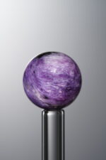 Charoite-Purple-13mm Natural Gemstone Bead - Image 3