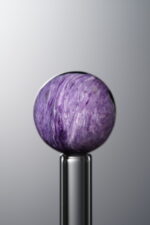 Charoite-Purple-13mm Natural Gemstone Bead - Image 2