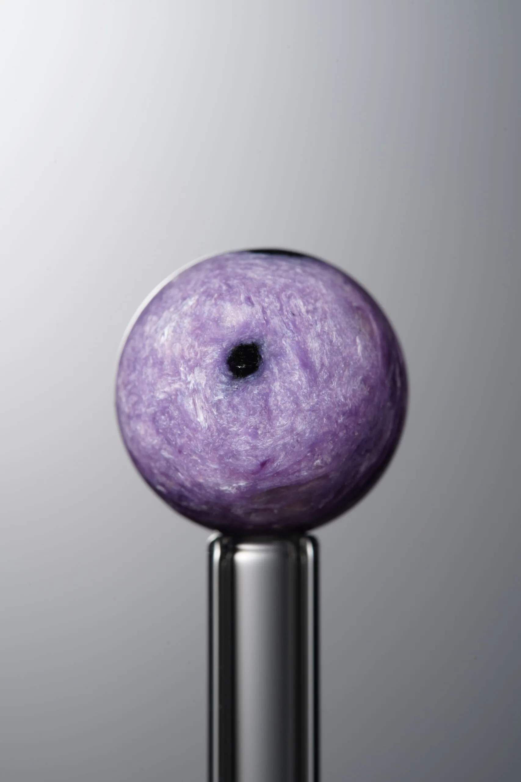 Charoite-Purple-13mm Natural Gemstone Bead - Image 3