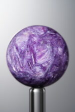 Charoite-Purple-20mm Natural Gemstone Bead - Image 3