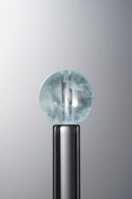 Aquamarine-Blue-9mm Natural Gemstone Bead