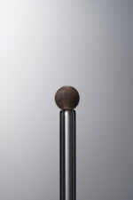 Obsidian-Gray-4mm Natural Gemstone Bead - Image 3
