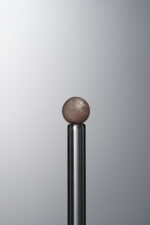 Obsidian-Gray-4mm Natural Gemstone Bead