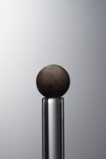 Obsidian-Gray-8mm Natural Gemstone Bead - Image 2