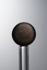 Obsidian-Gray-12mm Natural Gemstone Bead - Image 3