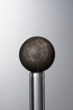Obsidian-Gray-12mm Natural Gemstone Bead - Image 2